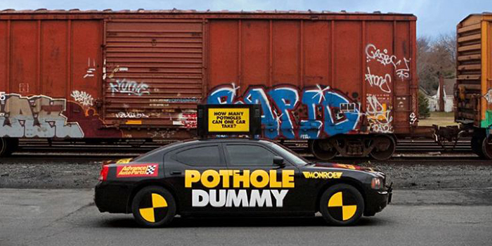 Pothole-Dummy-car
