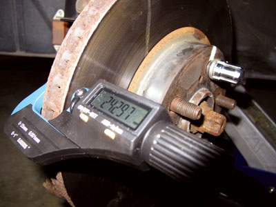 Measuring Brake Rotors Matters