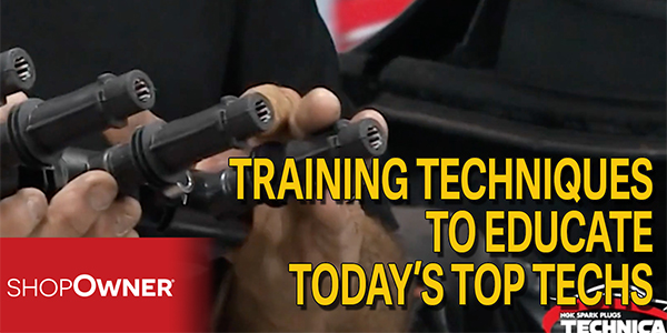Training Techniques to Teach Today's Techs